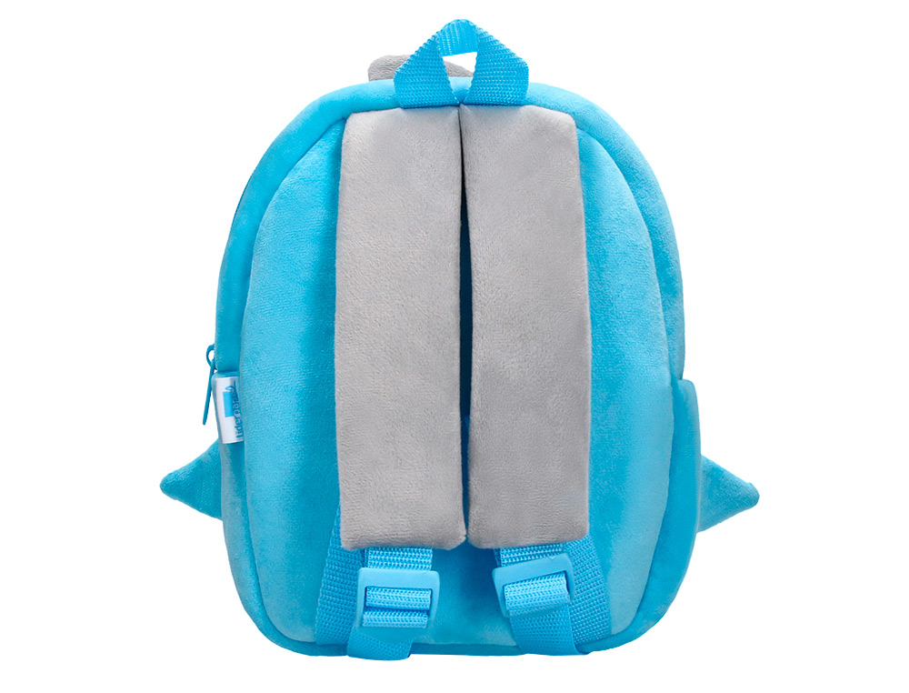 MOCHILA INFANTIL LIDERPAPEL TUBARAO PELUCHE 260X100X240 MM