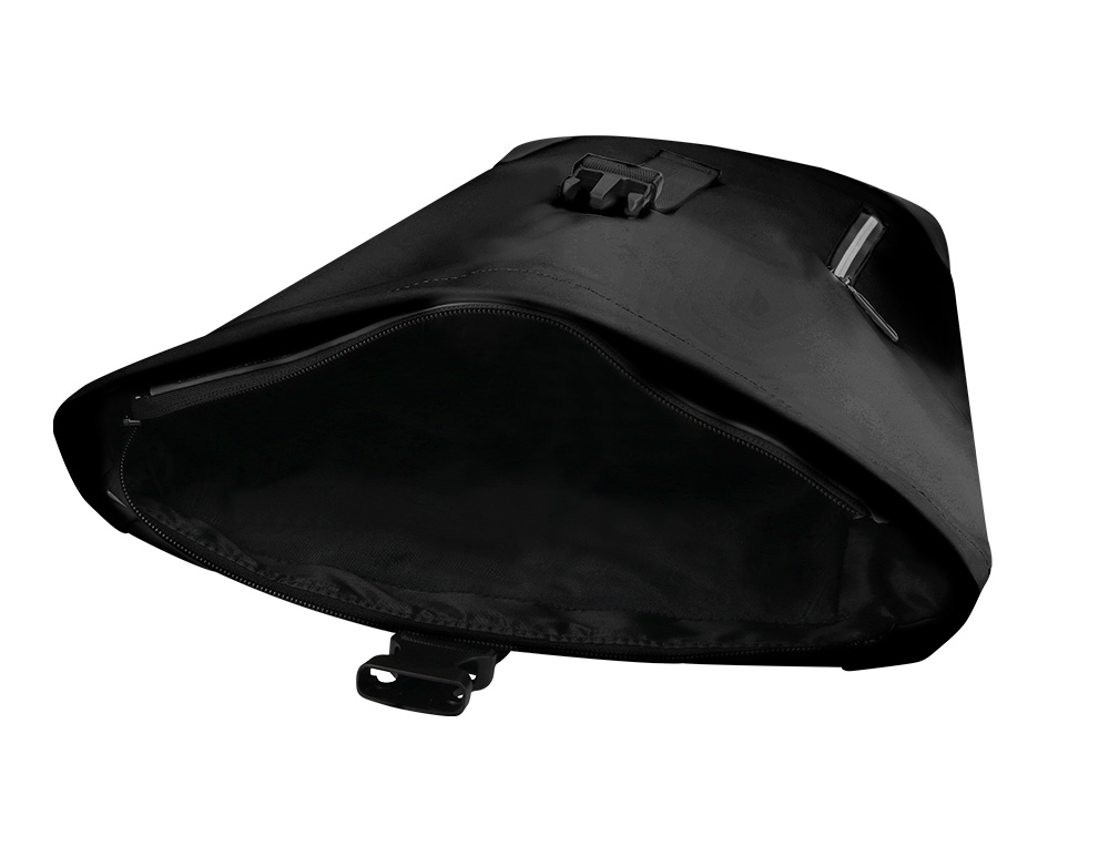 MOCHILA ANTARTIK WATERPROOF ENROLAVEL DESIGN CASUAL COR PRETO 480X130X280 MM