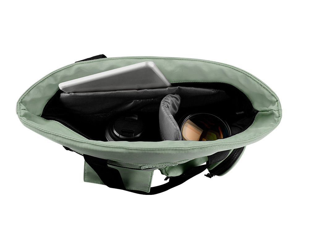 MOCHILA ANTARTIK BOLSO CASUAL COR VERDE 400X120X390 MM