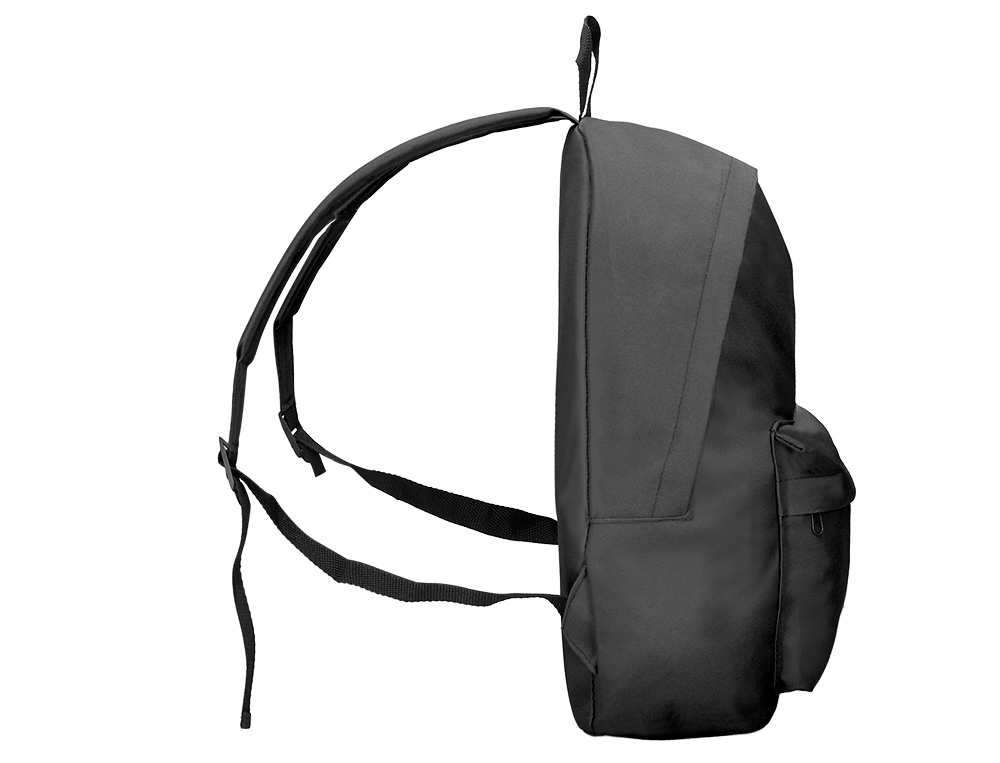 MOCHILA ESCOLAR LIDERPAPEL COR PRETO 400X125X300 MM