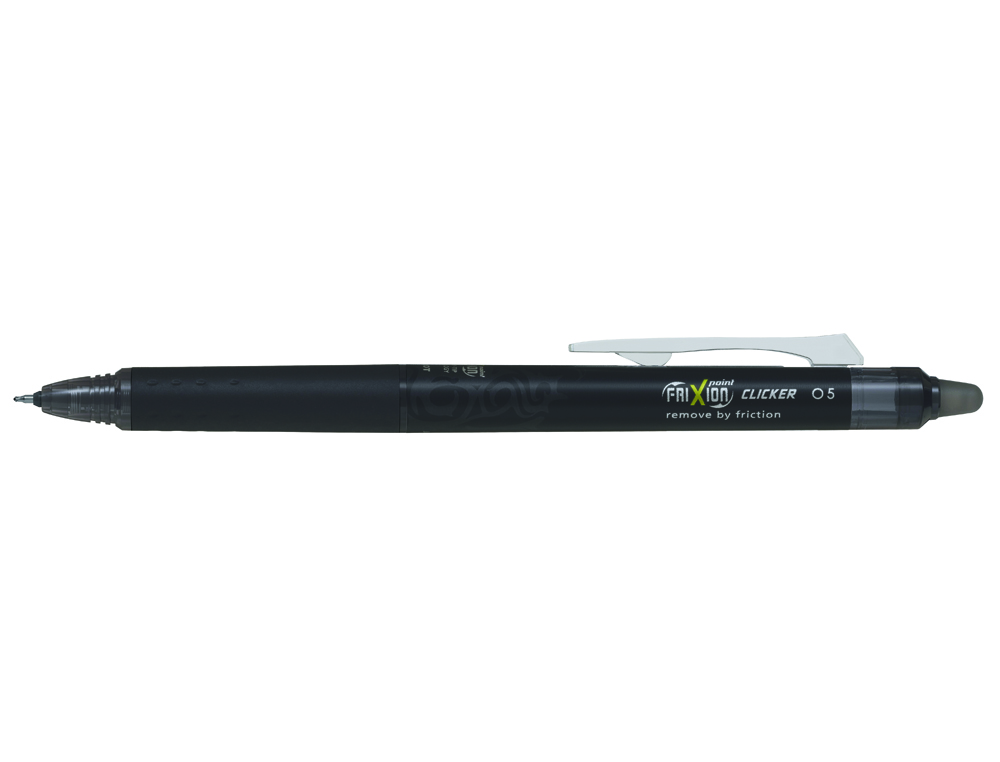ESFEROGRAFICA PILOT FRIXION POINT CLICKER APAGAVEL 0,5 MM PRETO