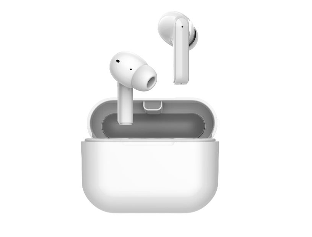AURICULAR DAEWOO TWS IN-EAR BLUETOOTH 5.3 COM ESTOJO DE CARREGAMENTO USB TIPO-C AUTONOMIA 6 HORAS COR BRANCO