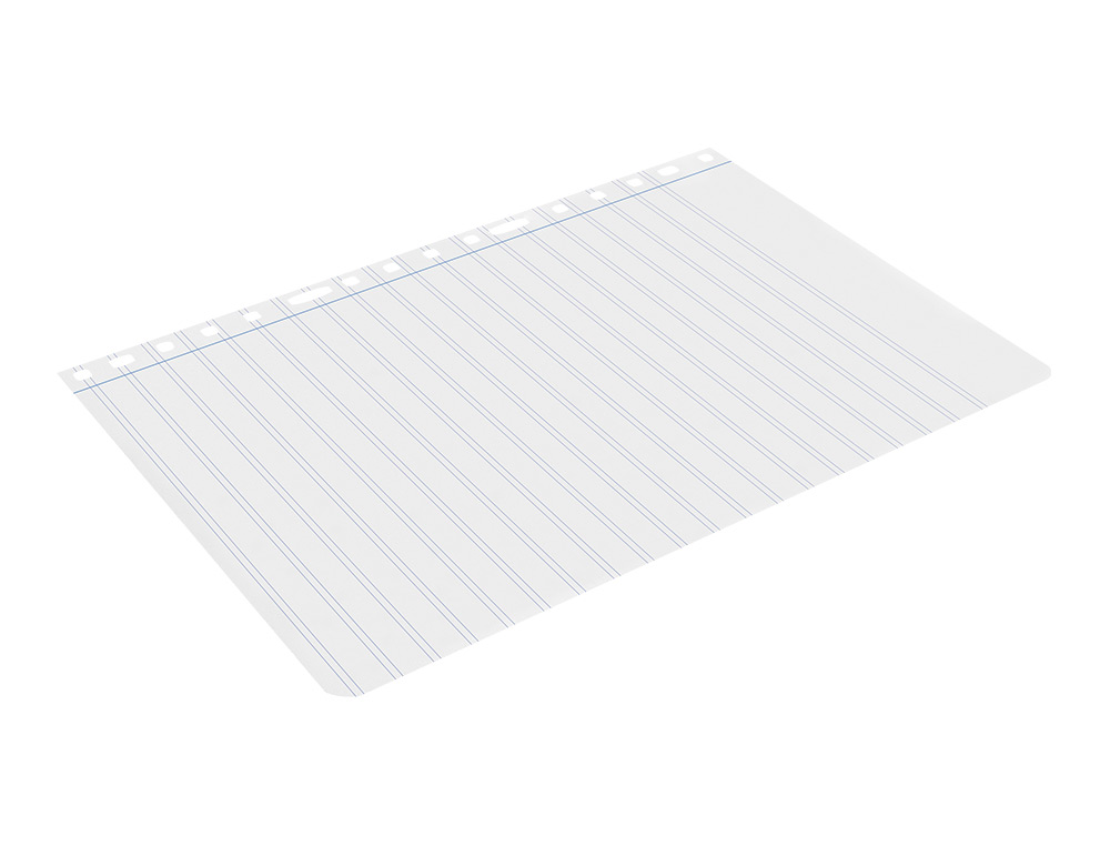 RECARGA LIDERPAPEL FOLIO 100 F 16TF-03 2 LINHAS PAUTA ESTREITA 16 FUROS