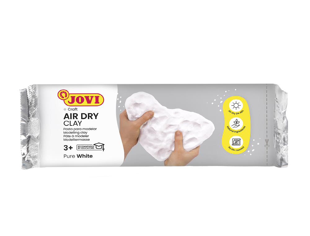 PASTA PARA MODELAR JOVI 500 GR BRANCO