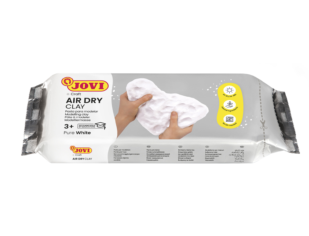 PASTA PARA MODELAR JOVI 500 GR BRANCO