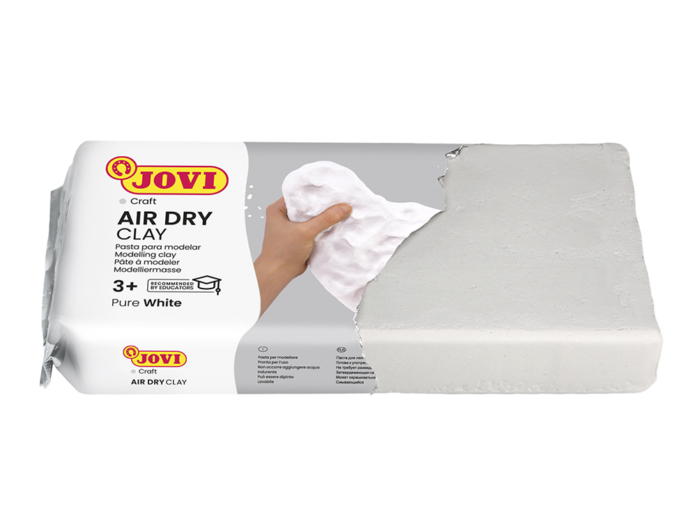 PASTA PARA MODELAR JOVI 500 GR BRANCO