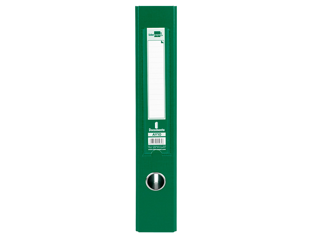 MODULO DE 3 PASTAS DE ARQUIVO LIDERPAPEL 2 ANEIS FOLIO LOMBADA 60 MM VERDE