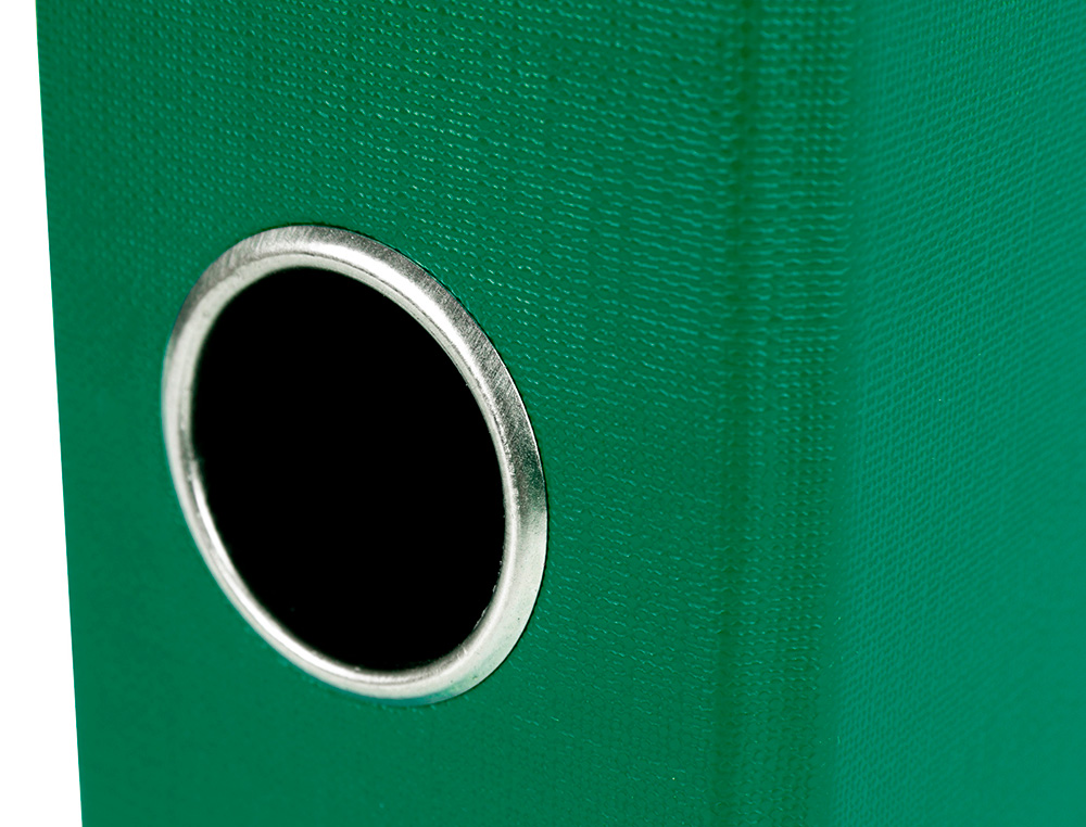 MODULO DE 3 PASTAS DE ARQUIVO LIDERPAPEL 2 ANEIS FOLIO LOMBADA 60 MM VERDE