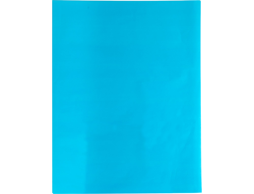 PAPEL SEDA LIDERPAPEL 52 X 76 CM 18 GR AZUL CELESTE EMBALAGEM DE 25 FOLHAS