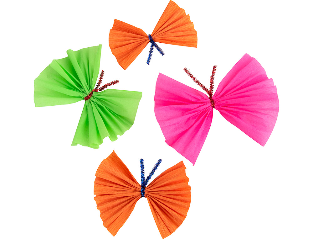 PAPEL CREPE EM CELOFANE LIDERPAPEL 50 CM X 2,5 M LARANJA CLASSICO