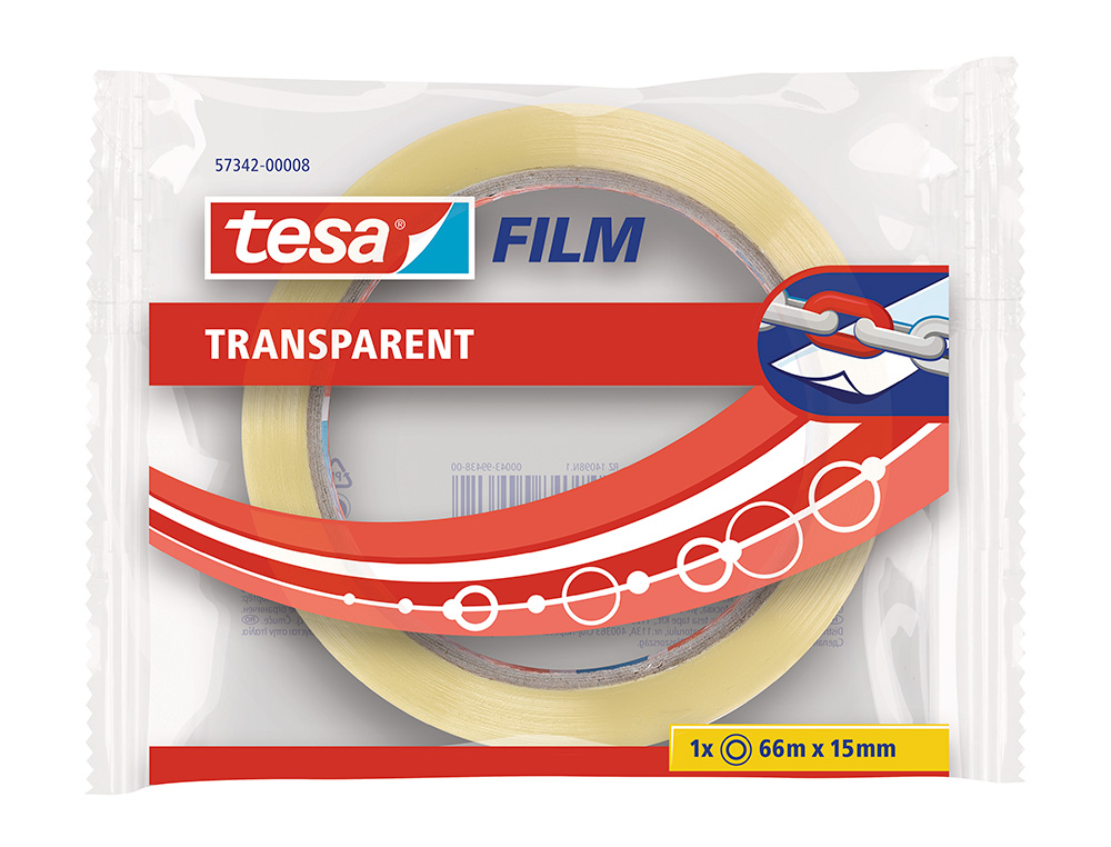FITA ADESIVA TESA PRACTIC 66 MT X 15 MM