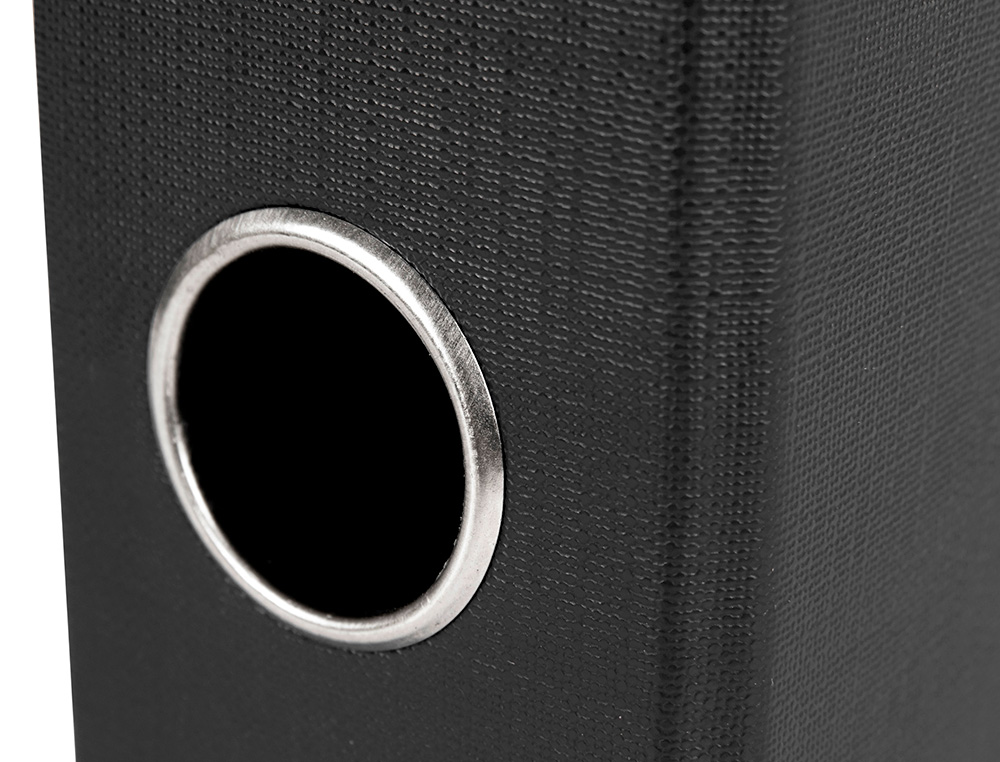 MODULO DE 3 PASTAS DE ARQUIVO LIDERPAPEL 2 ANEIS FOLIO LOMBADA 60 MM PRETO