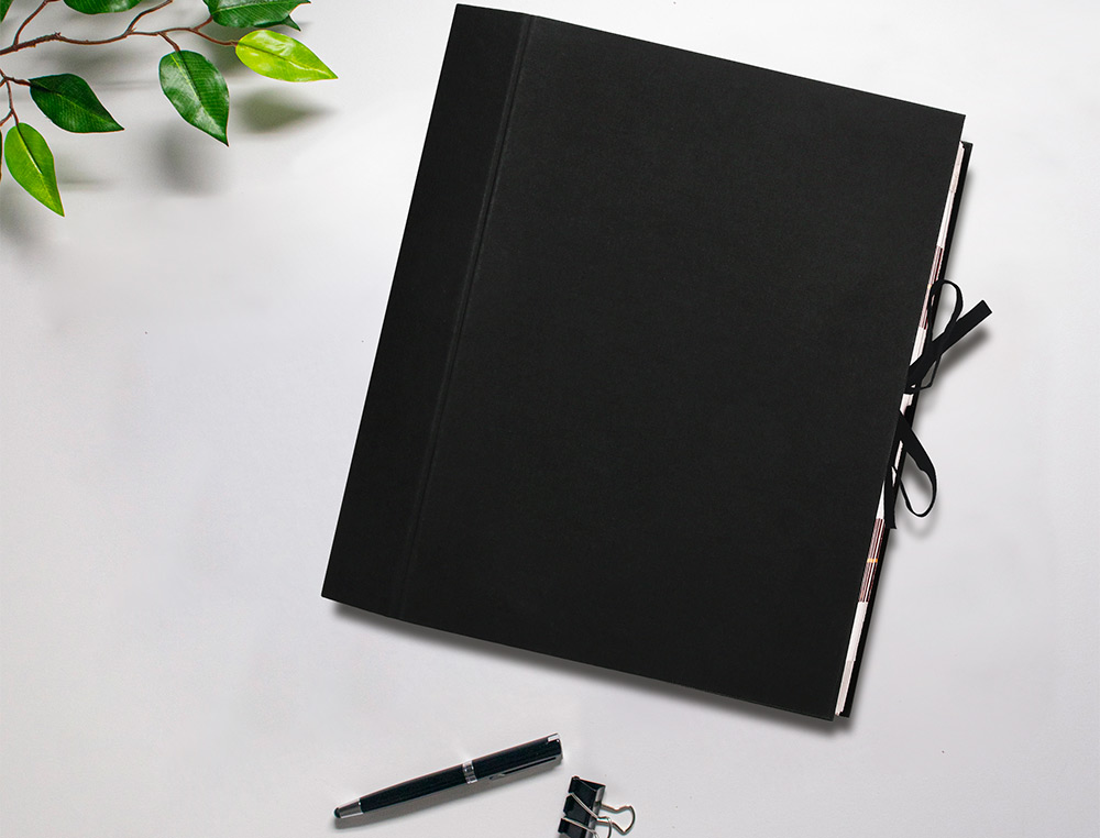 PASTA LIDERPAPEL COM FOLE A-Z COM 20 DIVISORIAS FOLIO PRETO
