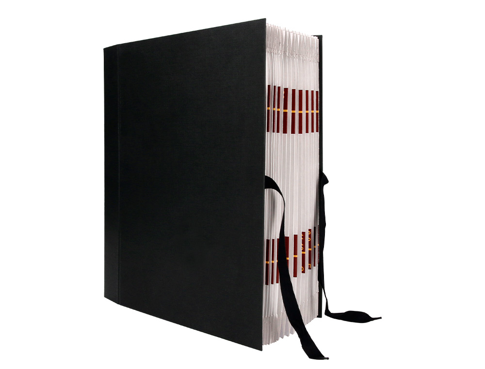 PASTA LIDERPAPEL COM FOLE A-Z COM 20 DIVISORIAS FOLIO PRETO