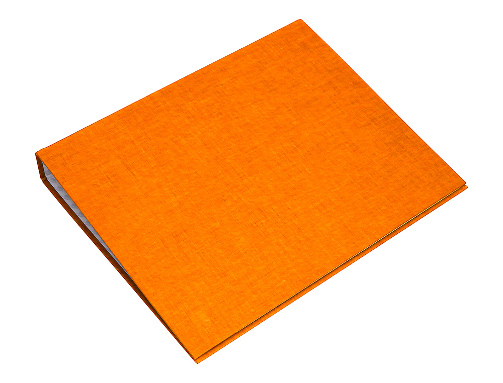 CAPA LIDERPAPEL PAPER COAT 4 ANEIS 25 MM FROSTY LARANJA