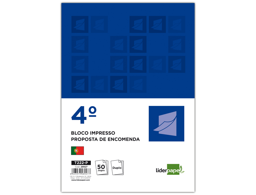 BLOCO ENCOMENDAS DUPLICADO155X215 MM