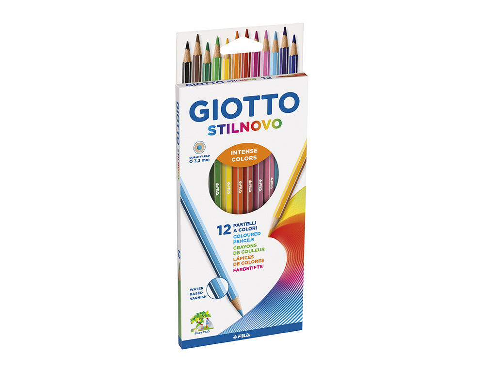 LAPIS DE COR GIOTTO STILNOVO 12 UNIDADES