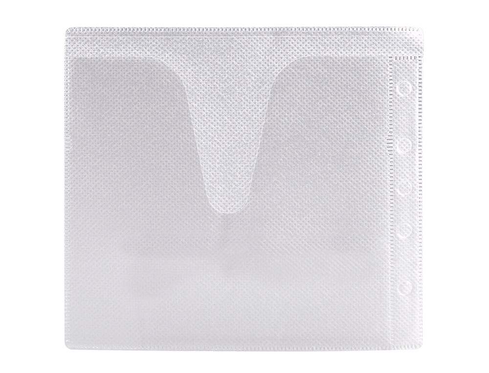 BOLSA DE POLIPROPILENO Q-CONNECT COM PERFURACAO PARA CD / DVD PACK DE 40 UNIDADES