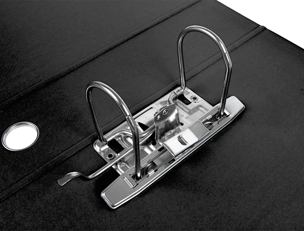 PASTA DE ARQUIVO DE ALAVANCA LIDERPAPEL FILING SYSTEM CARTAO FORRADO DIN A4 COM CAIXA PRETA
