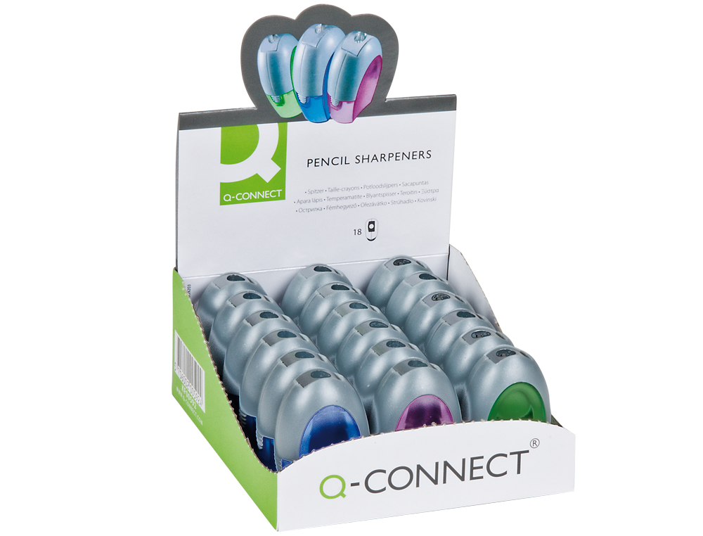 APARA LAPIS Q-CONNECT DE METALICO COM DEPOSITO DE UM USO.