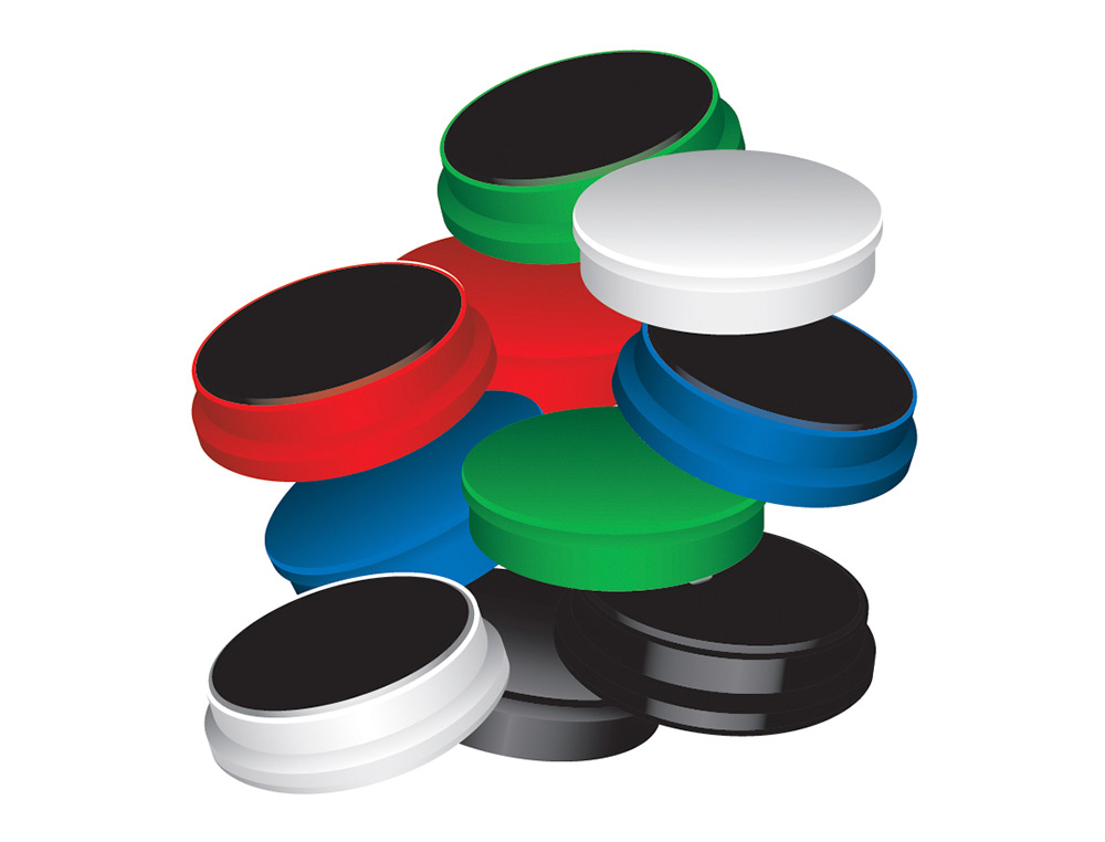 IMAN DE SINALIZACAO Q-CONNECT 2,5CM CORES SORTIDAS