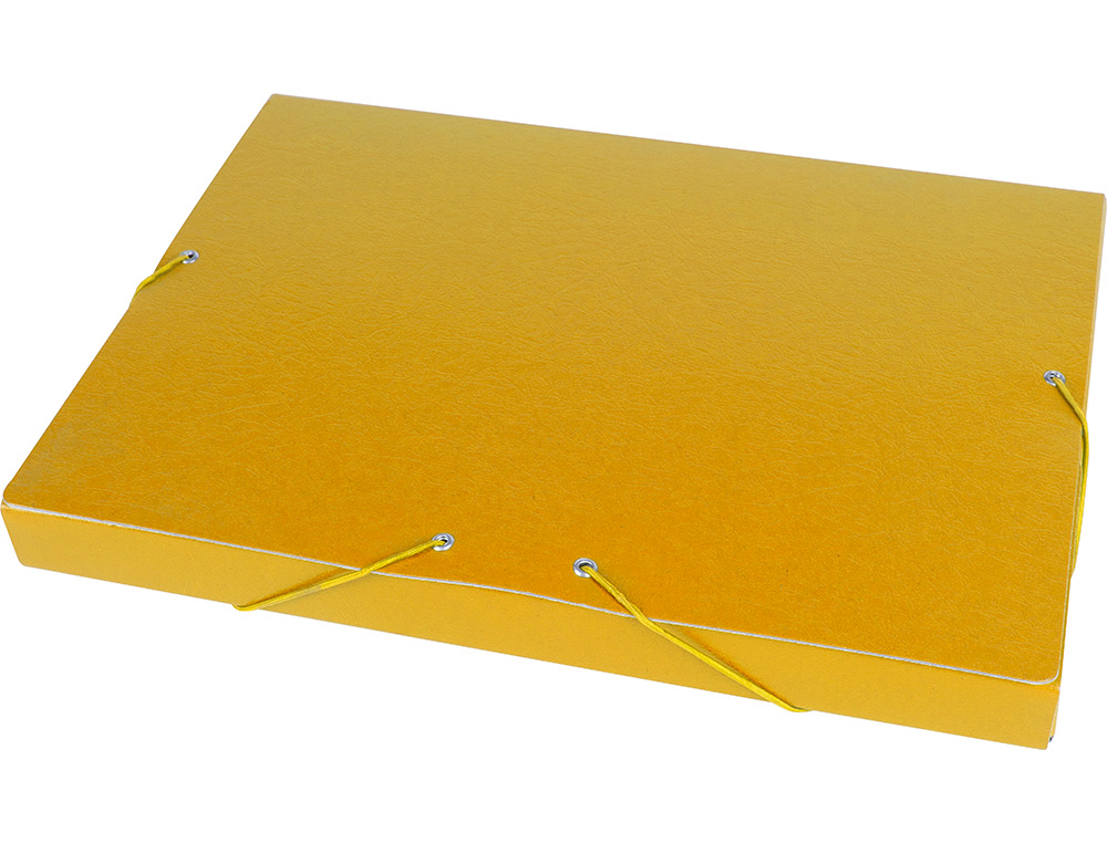 CAPA ELASTICOS PARA PROJETOS LOMBADA 3 CM AMARELA