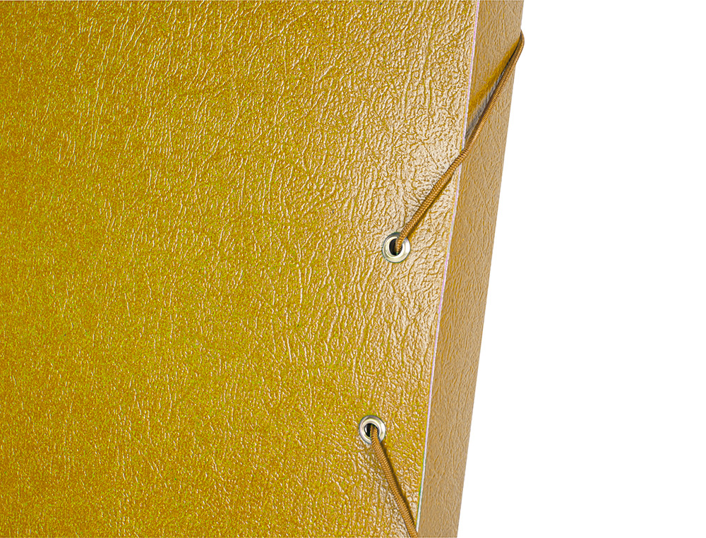 CAPA ELASTICOS PARA PROJETOS LOMBADA 3 CM AMARELA