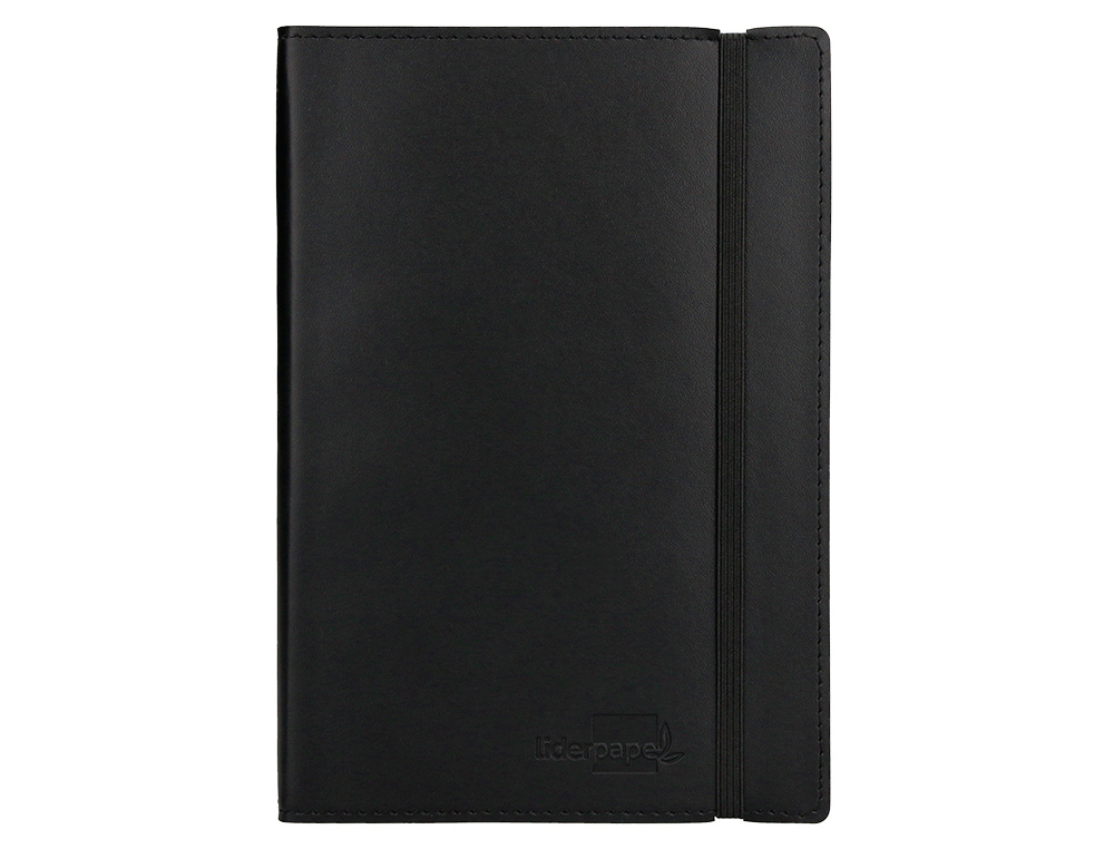 LIVRO APONTAMENTOS LIDERPAPEL COM INDICE DIN A5 PRETO