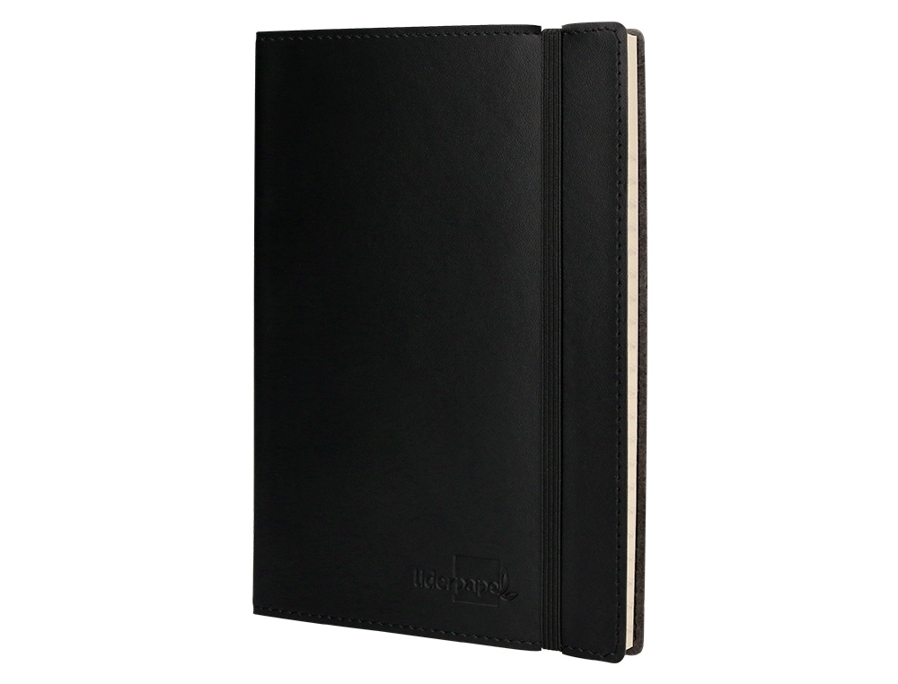 LIVRO APONTAMENTOS LIDERPAPEL COM INDICE DIN A5 PRETO