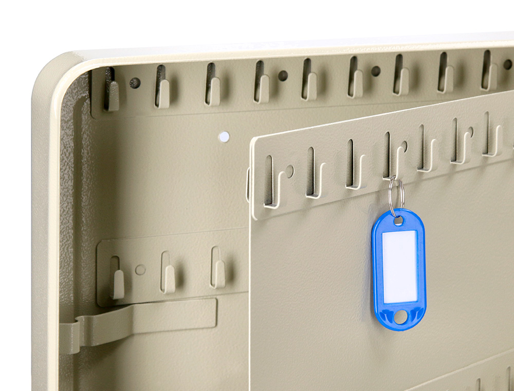 ARMARIO PORTA-CHAVES Q-CONNECT METALICO 28 X 37 X 8 CM PARA 140 CHAVES