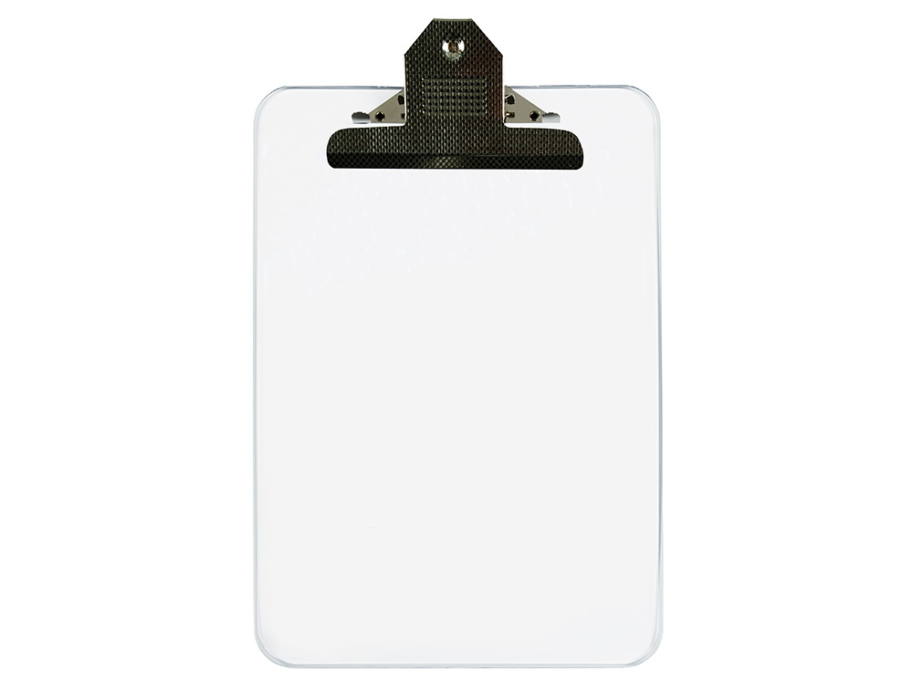 PORTA NOTAS Q-CONNECT PLASTICO DIN A4 TRANSPARENTE EXTRA DURO
