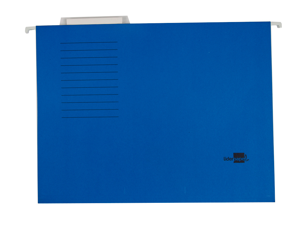 CAPAS DE SUSPENSAO LIDERPAPEL FOLIO KRAFT AZUL
