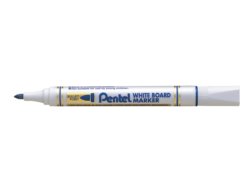 MARCADOR PENTEL MW85 QUADROS BRANCOS 4,2 MM AZUL