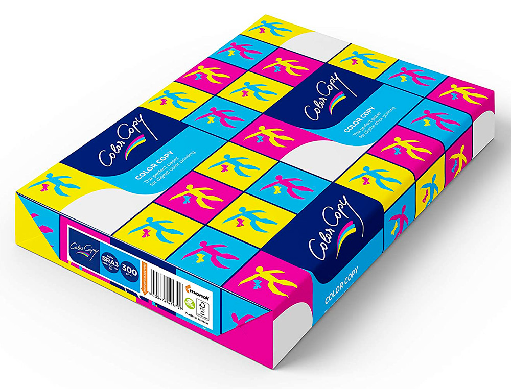 PAPEL COLOR COPY DIN A3+ 300 GR EMBALAGEM DE 125 FOLHAS