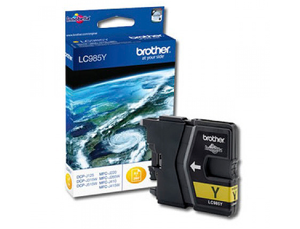 TINTEIRO BROTHER LC-985E AMARELO DCP-J125/DCP-J315W MFC-J265W/MFC-J410/MFC-J415W