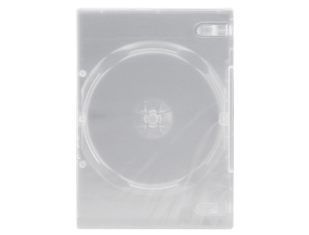 CAIXA DVD Q-CONNECT TRANSPAREN TE PACK DE 5 UNIDADES