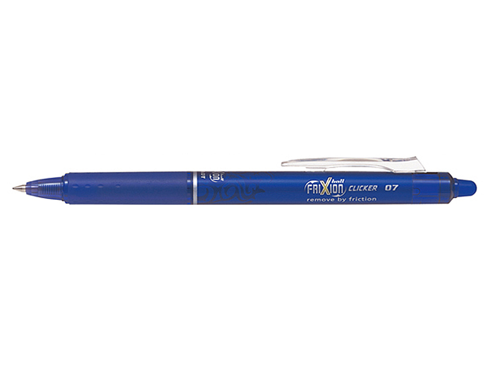 ESFEROGRAFICA PILOT FRIXION CLICKER APAGAVEL 0,7 MM COR AZUL