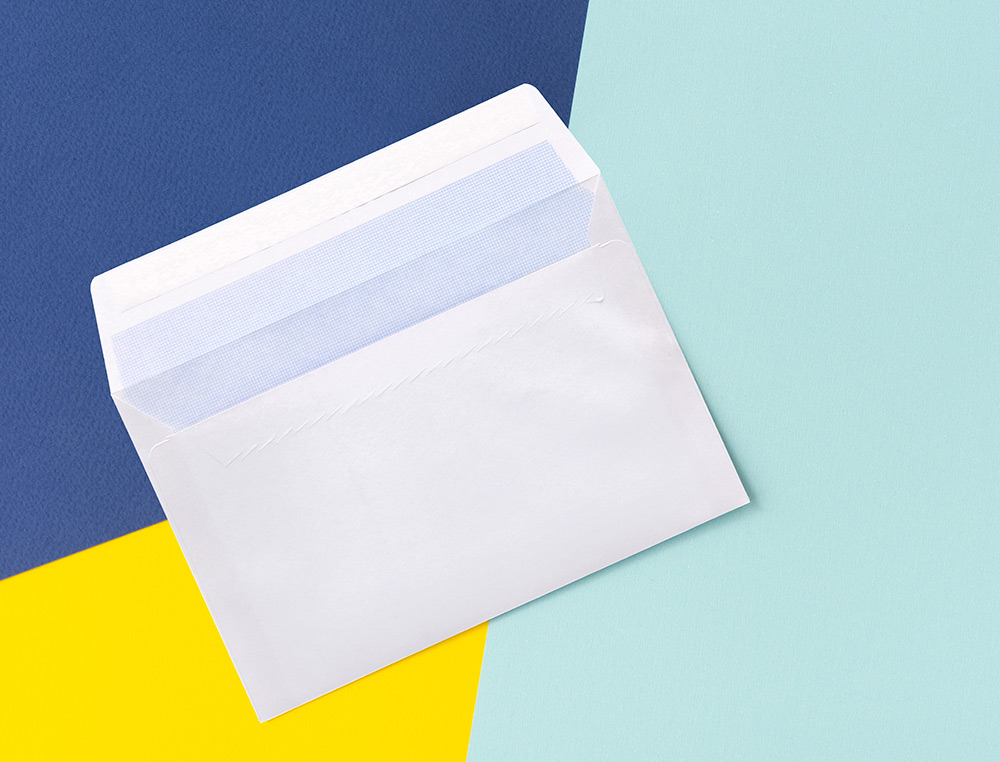 ENVELOPE LIDERPAPEL N.9 COMERCIAL NORMALIZADO BRANCO 120X176 MM TIRA DE SILICONE PACK DE 25 UNIDADES