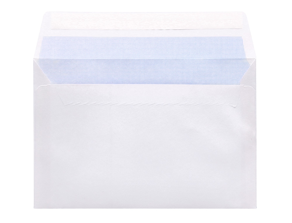 ENVELOPE LIDERPAPEL N.9 COMERCIAL NORMALIZADO BRANCO 120X176 MM TIRA DE SILICONE PACK DE 25 UNIDADES