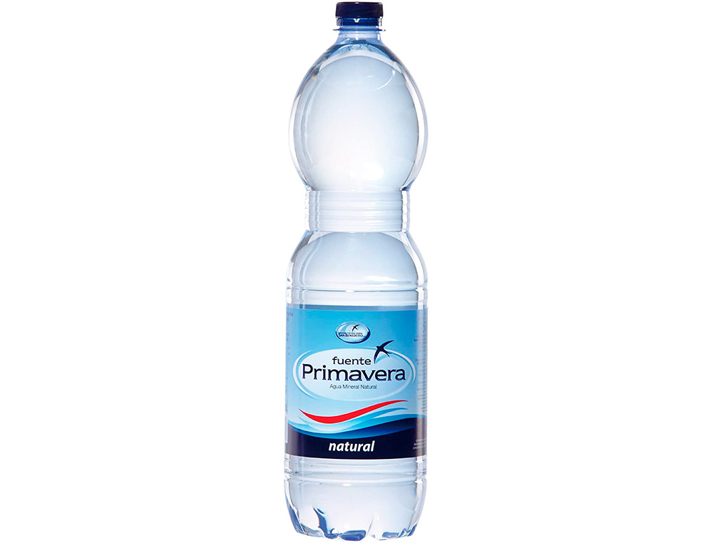 AGUA MINERAL NATURAL FUENTE PRIMAVERA GARRAFA DE 1,5L