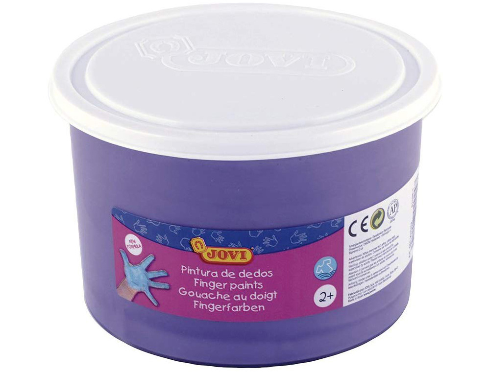 PINTURA A DEDOS JOVI 500 ML VIOLETA