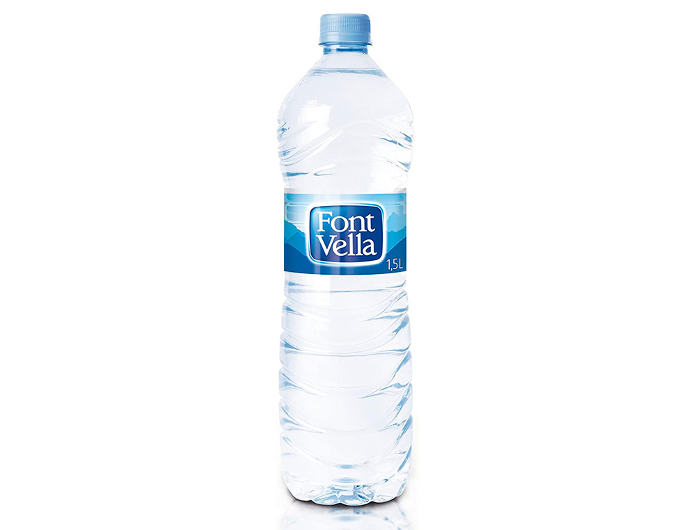 AGUA MINERAL NATURAL FONT VELLA GARRAFA DE 1,5L