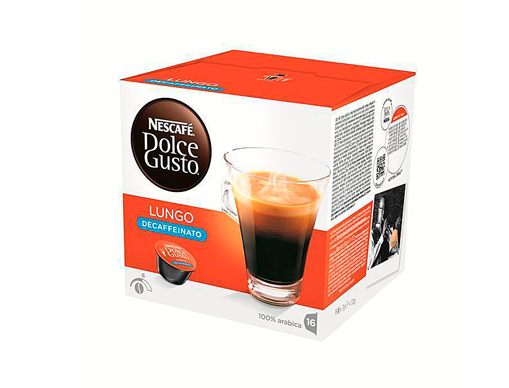 CAFE DOLCE GUSTO CAFE LUNGO MONODOSE CAIXA DE 16 UNIDADES