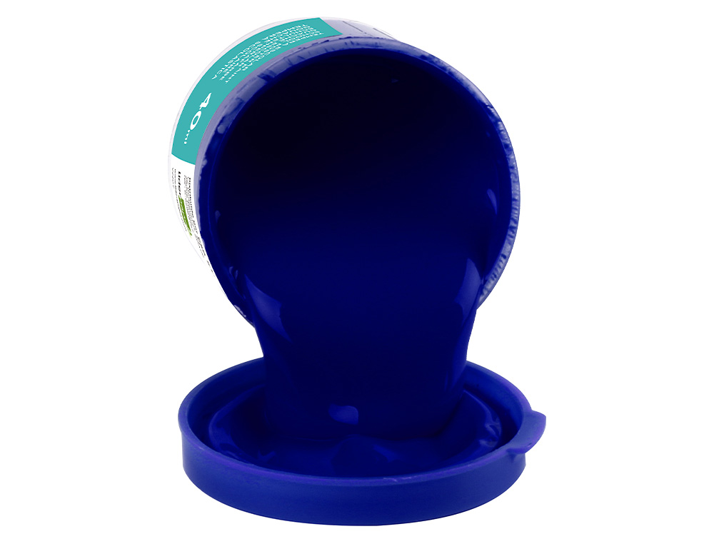 GUACHE LIDERPAPEL ESCOLAR 40 ML AZUL ULTRAMAR