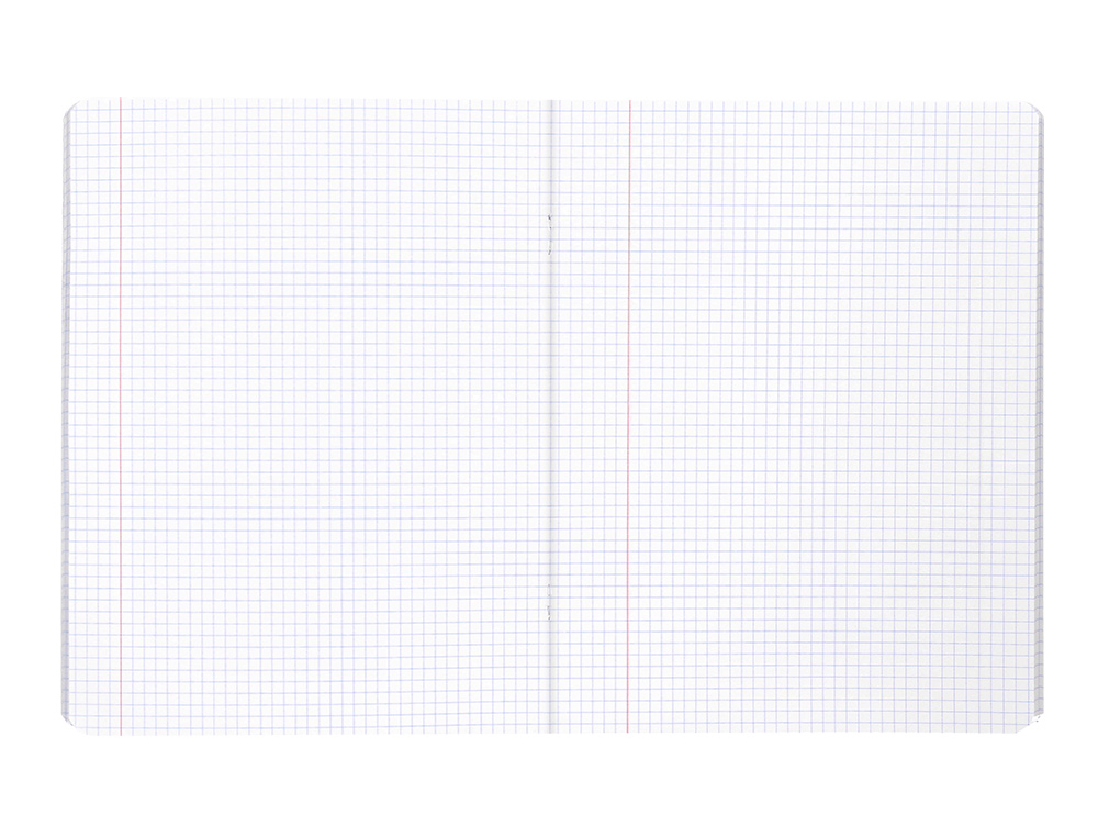 CADERNO AGRAFADO LIDERPAPEL SCRIPTUS DIN A5 48 F 90 GR QUADRICULA 5MM COM MARGEM CORES SORTIDOS