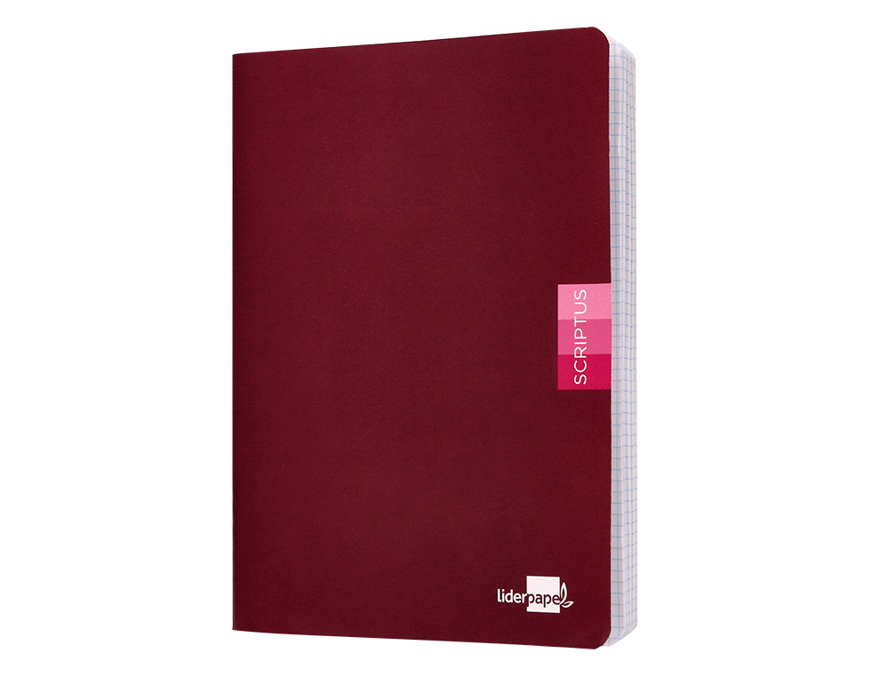 CADERNO AGRAFADO LIDERPAPEL SCRIPTUS DIN A5 48 F 90 GR QUADRICULA 5MM COM MARGEM CORES SORTIDOS