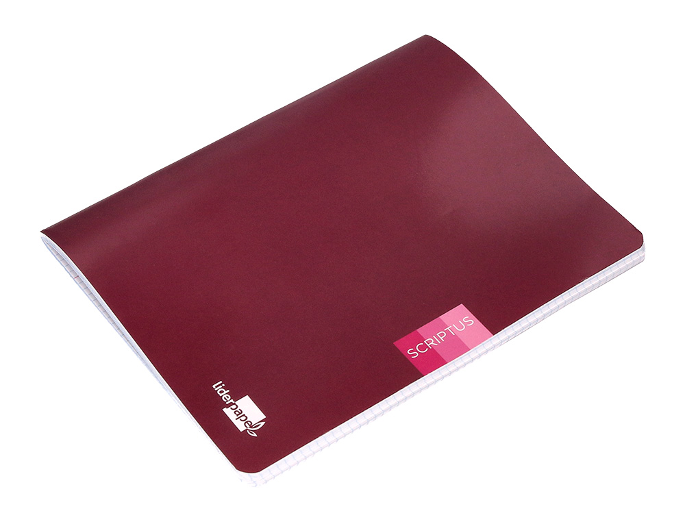 CADERNO AGRAFADO LIDERPAPEL SCRIPTUS DIN A5 48 F 90 GR QUADRICULA 5MM COM MARGEM CORES SORTIDOS