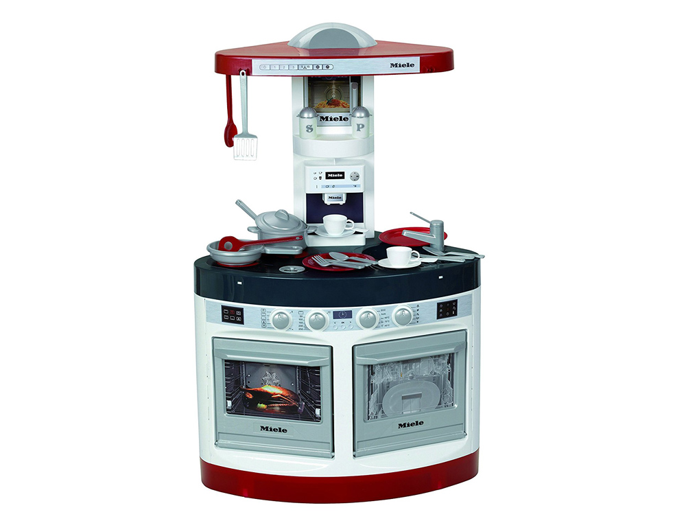 COZINHA TRIANGULO THEO KLEIN MIELE ELETRONICA COM ACESSORIOS 65X29,5X80 CM
