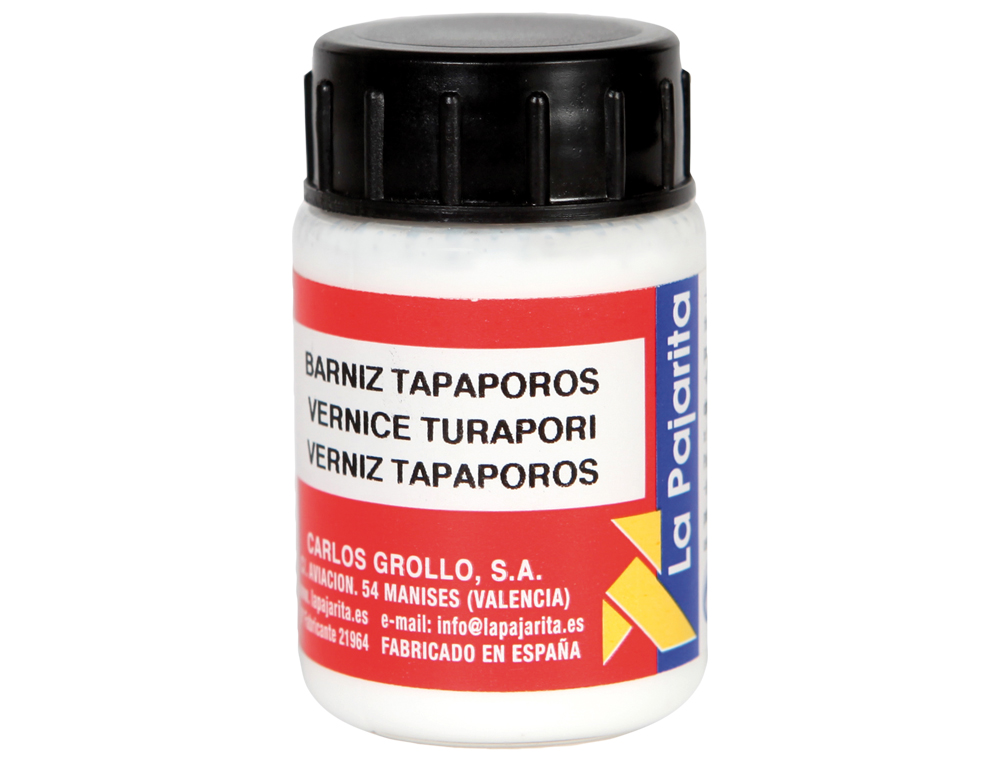 VERNIZ LA PAJARITA TAPA POROS 35ML