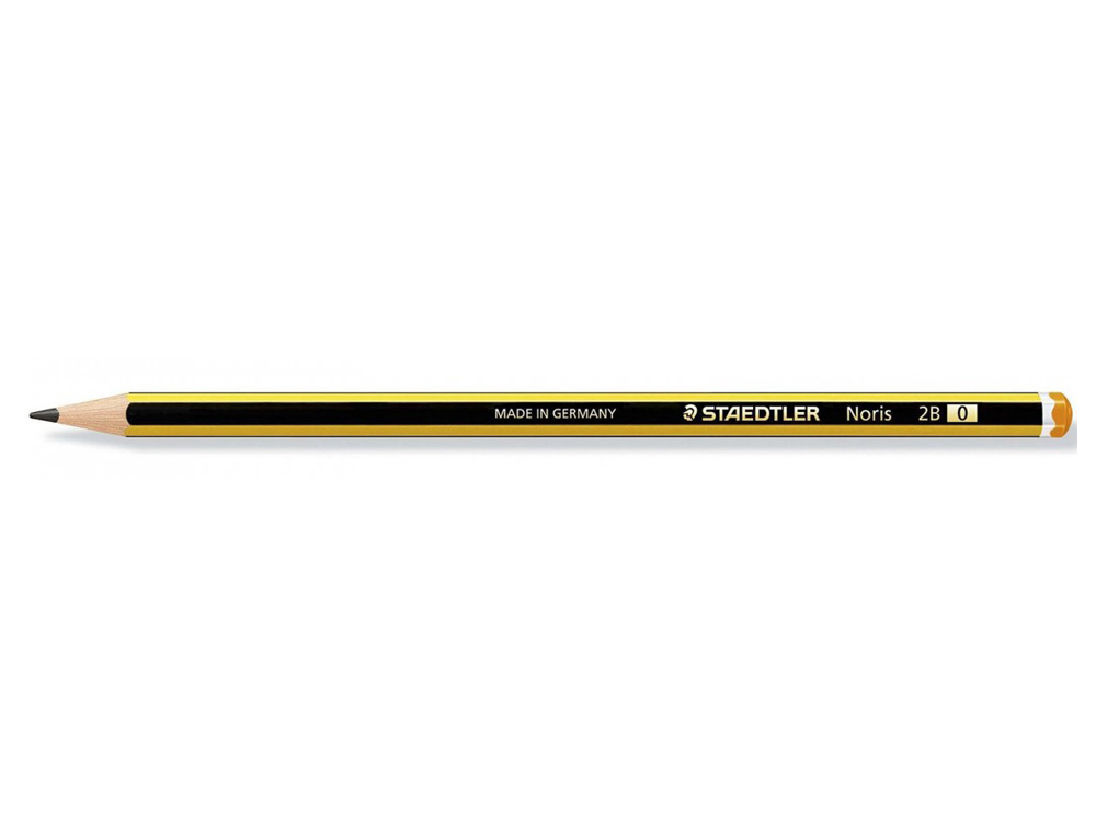 LAPIS DE GRAFITE STAEDTLER NORIS N.0 2B